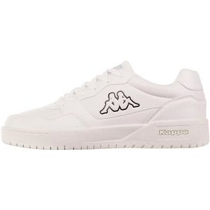 Kappa Stijl Code: 243323 Broome Low Unisex, Unisex Sneakers, Wit Zwart