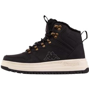Kappa Unisex Stylecode: 243364 Tobin sneakers, Black Offwhite, 38 EU