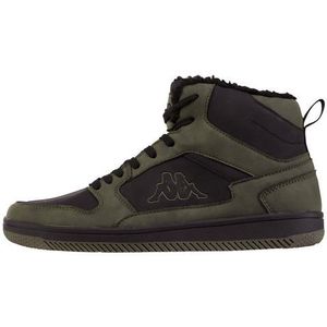 Kappa Deutschland Unisex Stylecode: 243374 Lineup Fur Sneaker, Army Black, 43 EU