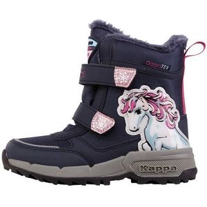 Kappa Unisex Kids Stylecode: 261045k Flake II Tex K Girls sneeuwlaarzen, Navy pink., 28 EU