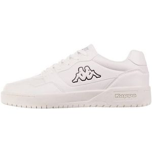 Kappa Deutschland Unisex Stylecode: 243323xl Broome Low XL Sneaker, wit zwart, 47 EU