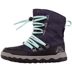 Kappa Unisex Kid's Style Code: 261062k Sveberg Ii Tex K Meisjes Sneeuwlaars, Marineblauw Mint, 12.5 UK Child