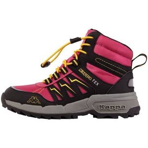 Kappa Unisex Kids Stylecode: 261065k Boxford Mid Tex K sneakers, Roze Yellow, 31 EU