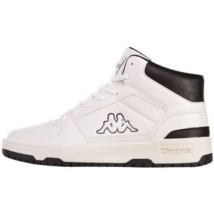 Kappa Unisex Stylecode: 243406 Coda Mid Sneakers, wit zwart, 39 EU