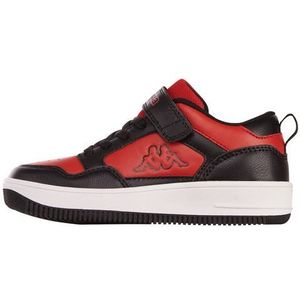 Kappa Unisex kinderen Stylecode: 261077k Alid Low K Kids Sneakers, rood/zwart, 35 EU