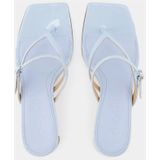 aeyde - Slip-On Sandalen - Blauw - Leer