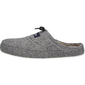 Elwin Shoes Merlin Slipper, voor heren, grijs, maat 44 EU, grijs, 44 EU