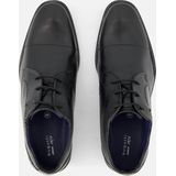 Bugatti Veterschoenen zwart Leer