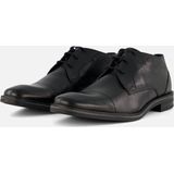 Bugatti Veterschoenen zwart Leer