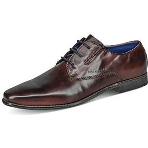 bugatti Armo Comfort Business veterschoenen voor heren, bruin, 41 EU