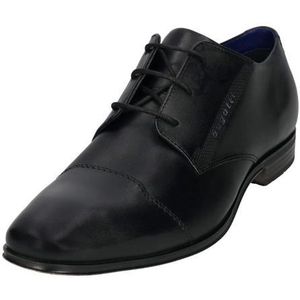 bugatti Heren Morino I Lace Shoe, zwart, 44 EU, zwart, 44 EU