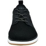 Bugatti Sneakers - Vrijetijdsschoen - Zwart - Textiel - Vetersluiting
