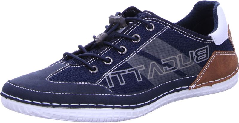 Bugatti Slip-on Sneakers - Vrijetijdsschoen - Donkerblauw - Instapper