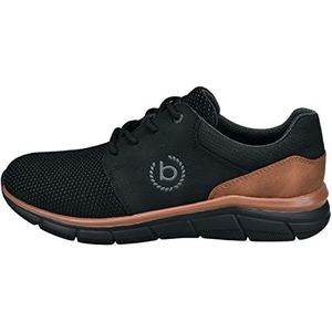 bugatti Heren SOA Sneaker, zwart, 41 EU, zwart, 41 EU