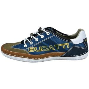 bugatti Herensneakers met veters, multicolor, 46 EU, Meerkleurig, 46 EU