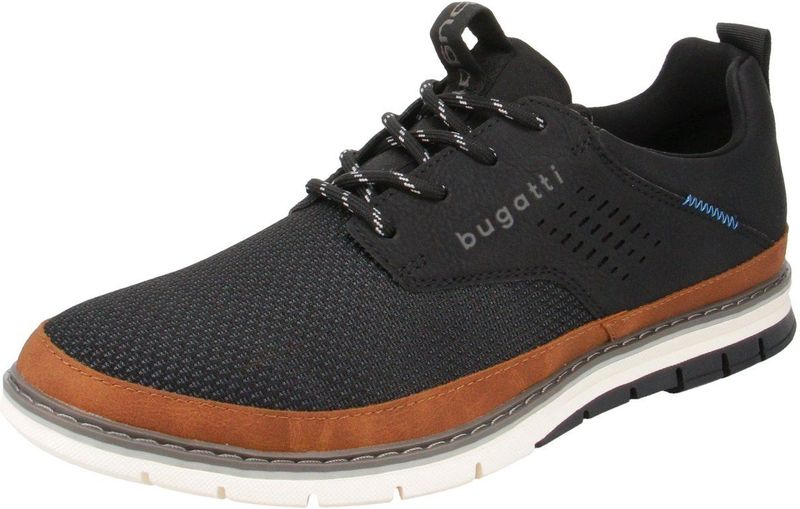 Sandman - Veterboot - Effen - Imitatieleer, Mesh