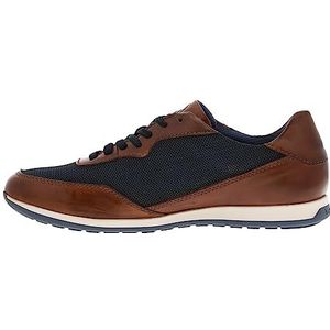 Bugatti Tomeo Eco veterschoenen voor heren, cognac donkerblauw, 41 EU