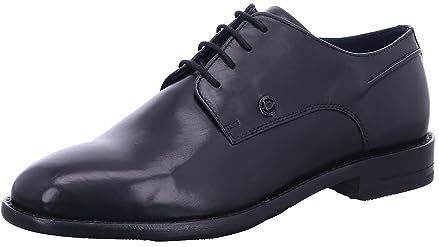 Bugatti - Livorno Flex Evo - Veterschoenen - Zwart - Leer