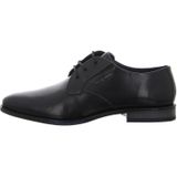 Bugatti - Veterschoenen - Zwart - Businessschoen - Avondschuh - Feestschuh met Zijlogo-embleem