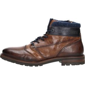 Bugatti - Masat Comfort - Veterschoenen Hoog - Cognac