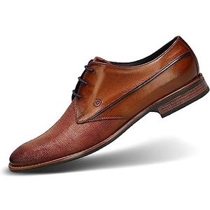 bugatti Rinaldo Comfort Slipper voor heren, cognac, 42 EU