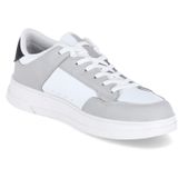 bugatti - 322-aa505 - Veterschoenen - Lichtgrijs Wit