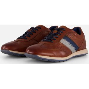 Bugatti Sneakers - Cognac Used - Veterschoen - Leer