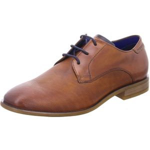 bugatti 311-AJX01 Zakelijke veterschoenen voor heren, cognac, 45 EU, cognac, 45 EU