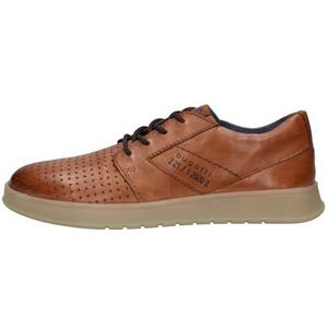 bugatti 321-AIO03 Sneakers voor heren, cognac, 44 EU, cognac, 44 EU