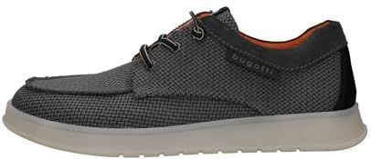 Bugatti - 321-AIO05 - Veterschoenen - Grijs - Leer