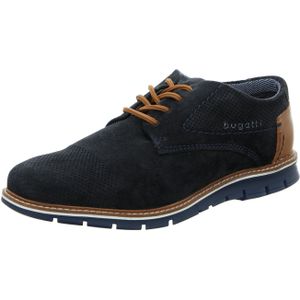 Bugatti - Simone - Nette Schoenen - Blauw - Suède