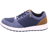 Sneakers - Color-Blocking - Imitatieleer, Mesh - Ronde Neus