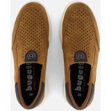 Bugatti - Casual Slip-On Sneakers - Cognac - Elastische Band - Ademend Comfort