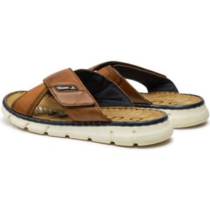 Bugatti - Heren Sliders - Bruin - Leer