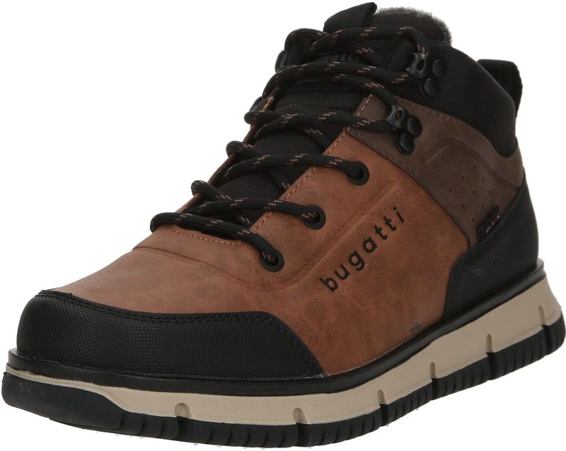 bugatti - Samper - Veterboots - Cognac - Imitatieleder