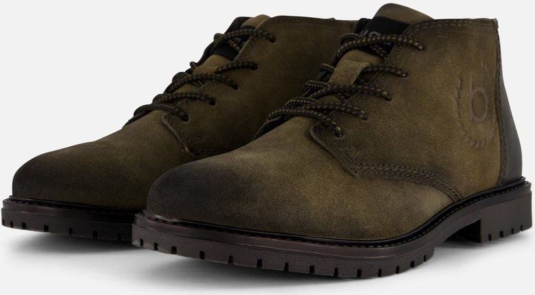 Bugatti - 321-AOJ30 - Laarzen - Donkergroen - Suède