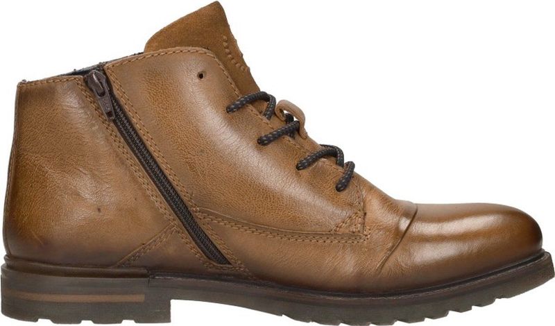Bugatti Vittore Veterschoenen Hoog - cognac