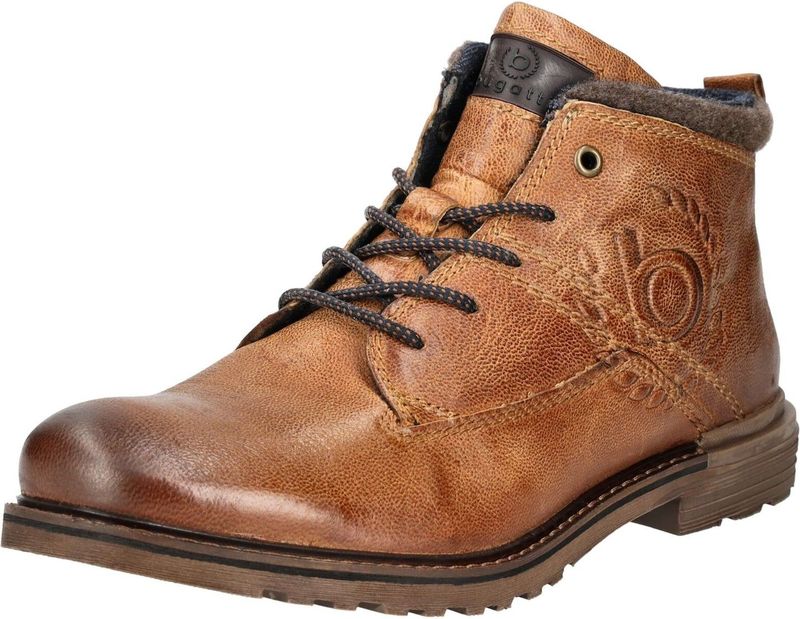 bugatti - 321-A0U3P - Kuitlaarzen - Cognac - Koude Voering