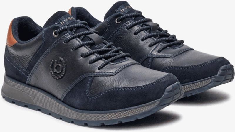 Sneakers - Apa02 - Kleur: Color-Blocking - Materiaal: Leer, Suède