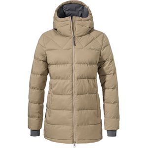 Schöffel - Parka Boston - Bruin - Insulated Parka - Met Capuchon