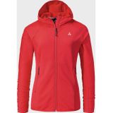 Schöffel - Cascata WMS - Fleecejack - Rood - Met Capuchon - Regular Fit