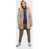 Schöffel - Women's Insulated Parka Crivat - Lange Jas - Beige - 100% Polyester - Isolerend Waterdicht Winddicht