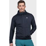 Schöffel Funktionele fleece-jas 'Cascata'  ultramarine blauw / wit