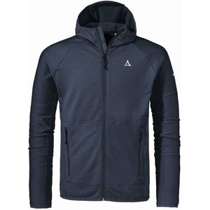 Schöffel Funktionele fleece-jas 'Cascata'  ultramarine blauw / wit