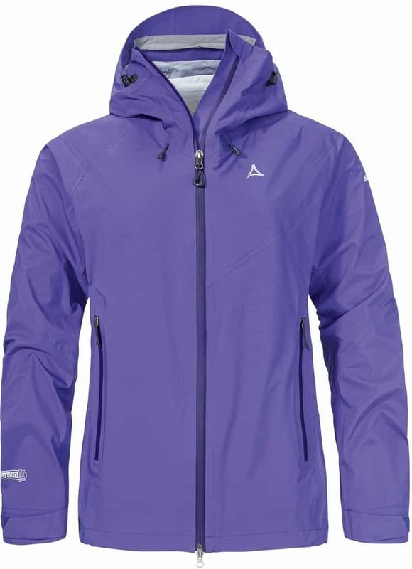 Schöffel - Women's Jacket Style Blaueis - Regenjas - Purper - Waterdicht - Winddicht