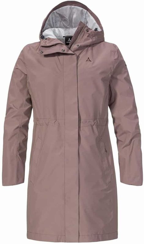 Schöffel - Urban Coat Style Bohorok - Parka - Paars - Met Capuchon