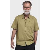 Schöffel - Urban Shirt - Overhemd - Groen - Katoen/Hennep
