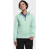 Schöffel - Women's Hybrid Jacket - Jack - Groen - Synthetisch - Isolerend, Capuchon, Winddicht