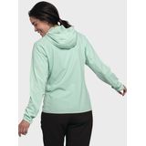 Schöffel - Women's Hybrid Jacket - Jack - Groen - Synthetisch - Isolerend, Capuchon, Winddicht
