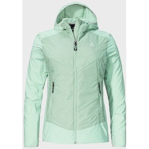 Schöffel - Women's Hybrid Jacket - Jack - Groen - Synthetisch - Isolerend, Capuchon, Winddicht